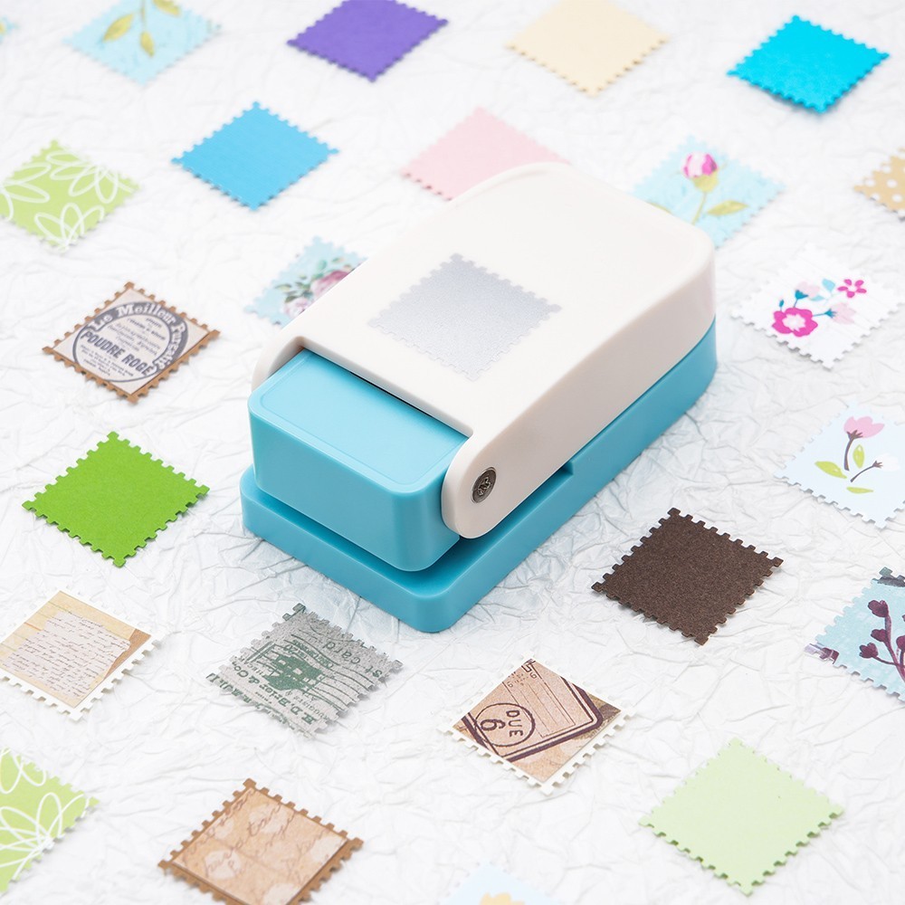 2.5x2CM Rectangular Postage Stamp Punch for Paper Crafting Scrapbooking