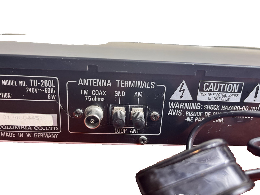 Denon TU-260L Tuner - Good Working Condition
