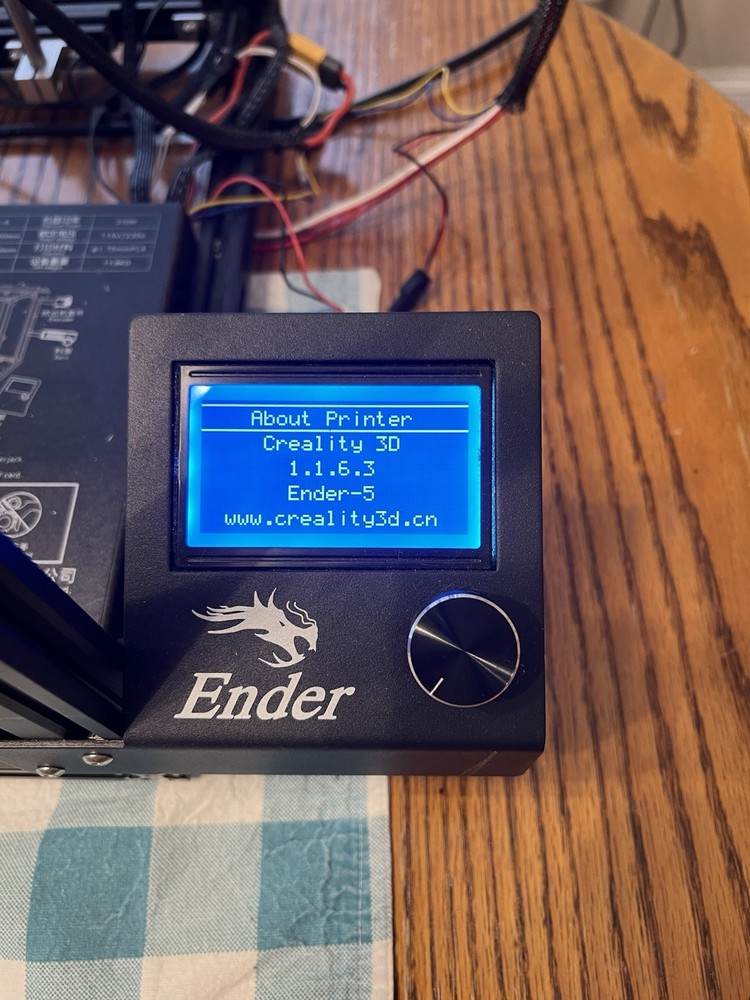 Creality 3D Ender-5 FDM 3D Printer Black, On-Printer Controls, Model Ender-5 MPN
