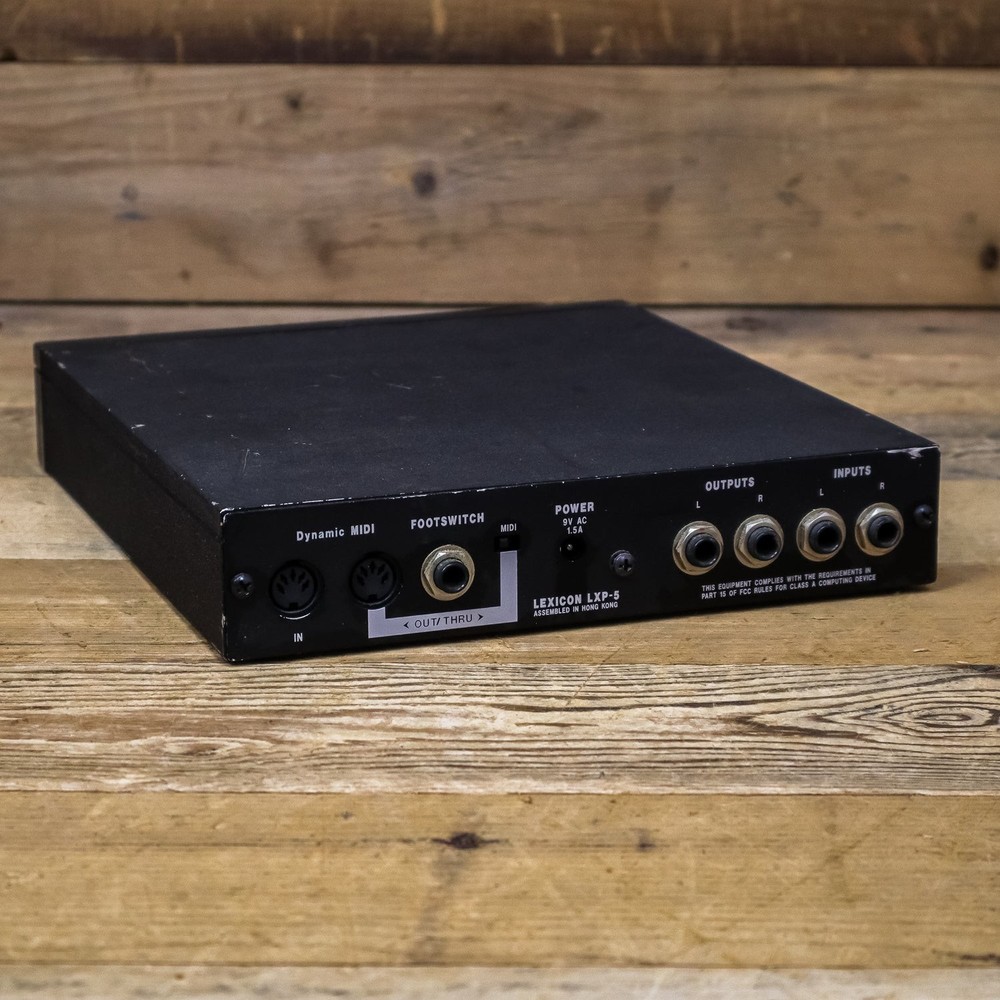 Lexicon LXP-5 (LXP5) Effects Processor Reverb Chorus Delay FX LXP5 U269863-01