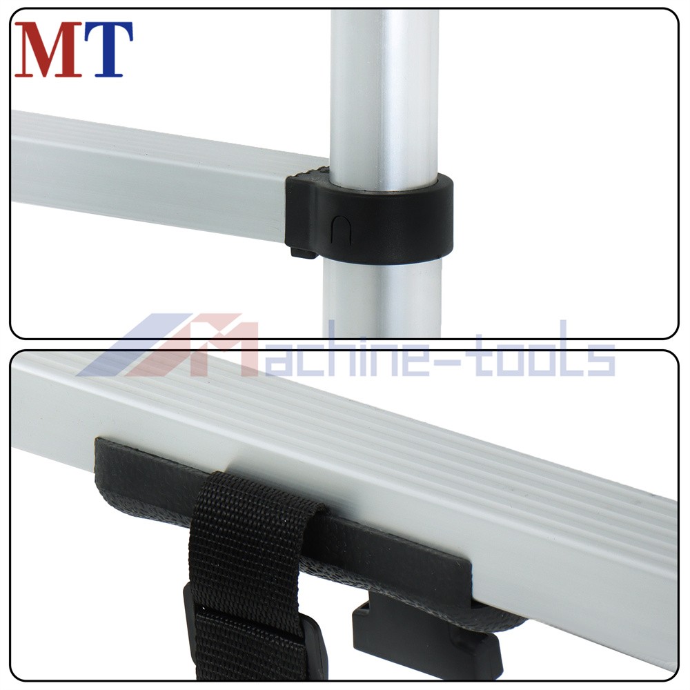 8.5ft Extension Ladders Lightweight Collapsible Ladders Aluminum Telescoping