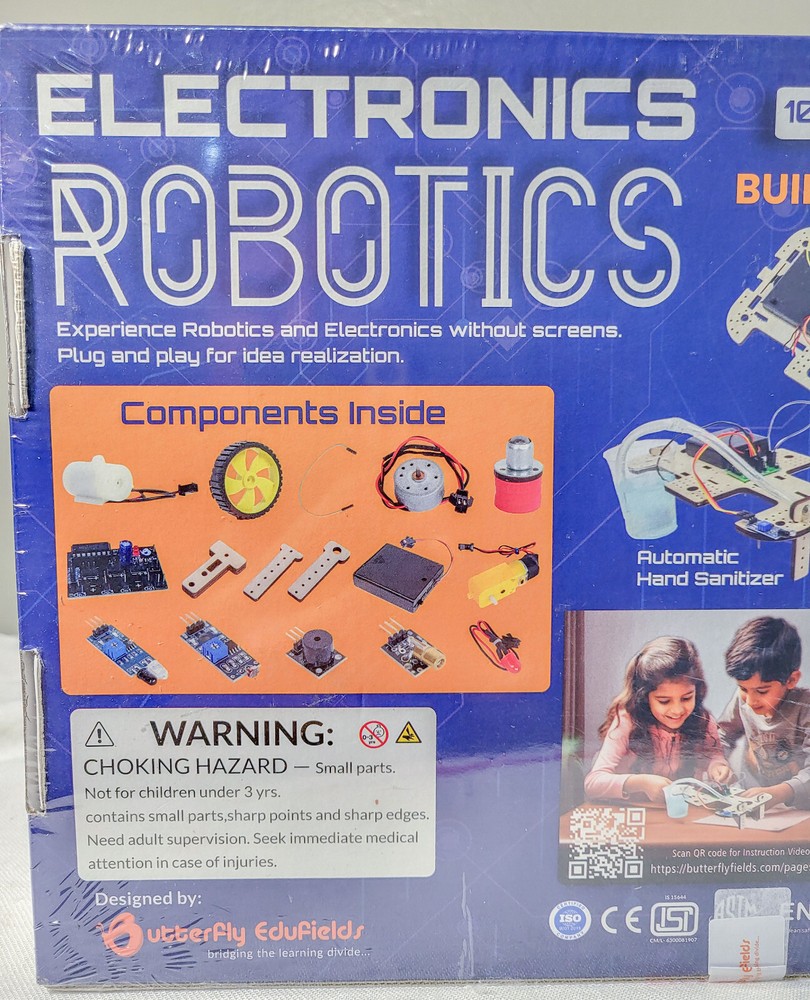 Butterfly Edufields Stem Electronics Robotics 10 Projects