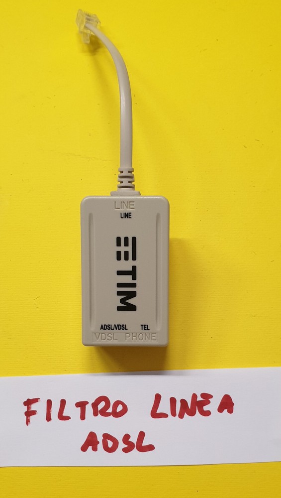 TIM TELECOM ADS FILTER ADAPTER STOCK MYTHICAL OFFER