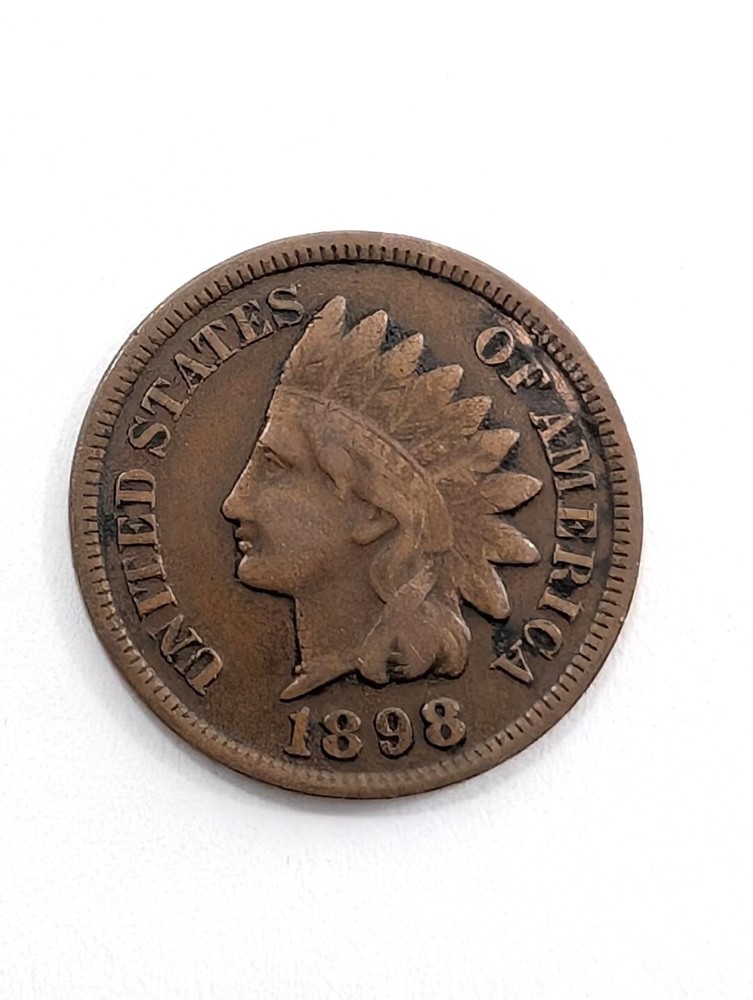 1898  - INDIAN HEAD CENT- 2 B