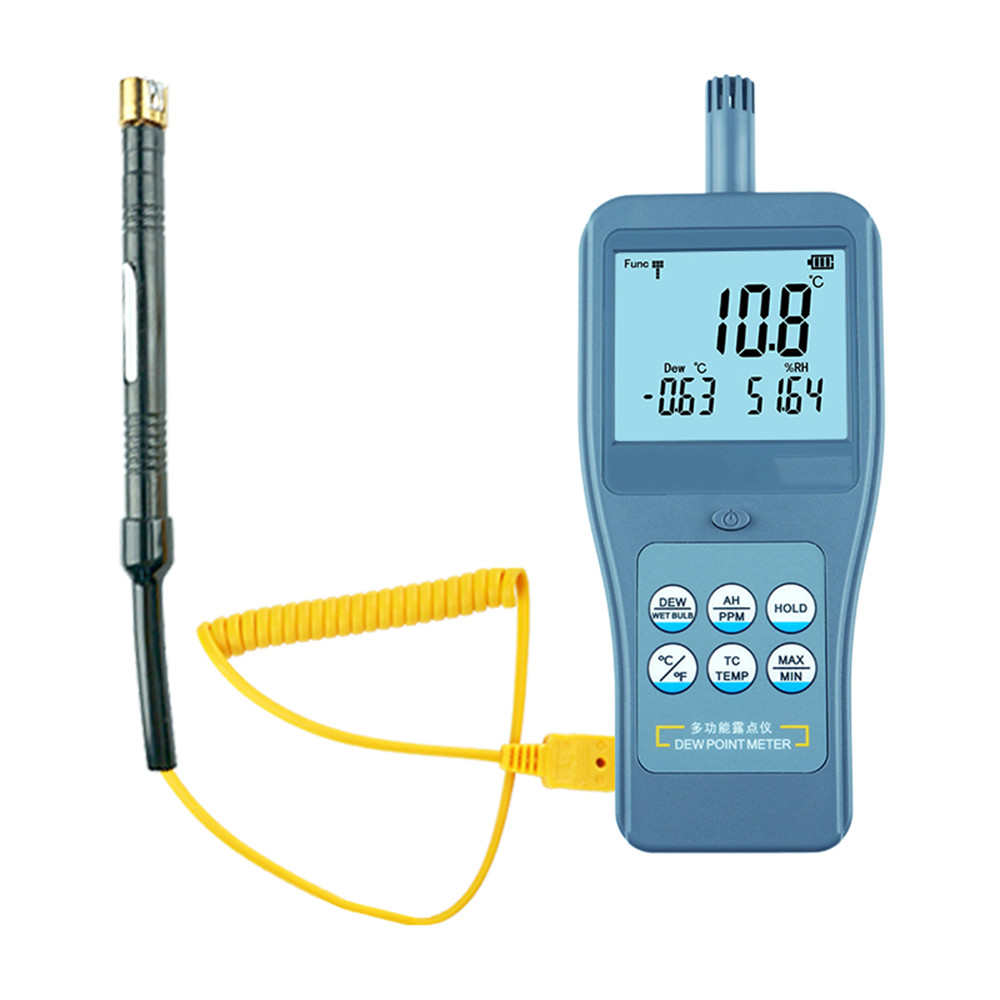 Handheld Thermocouple Dew Point Meters Tester with Automatic Power Off Function