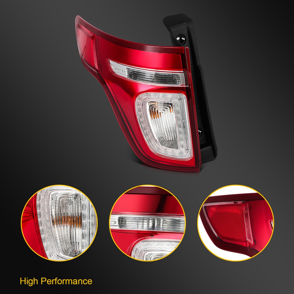 Tail Light Assembly For 2011-2015 Ford Explorer [LED Type] Left Driver Side