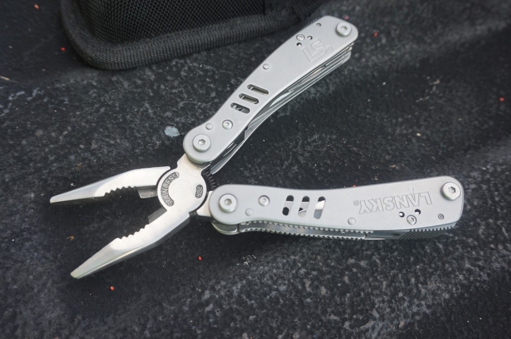 Lansky 20 Function Multi-Tool + 10 Socket Bit Set, Stainless Steel #LMT100B
