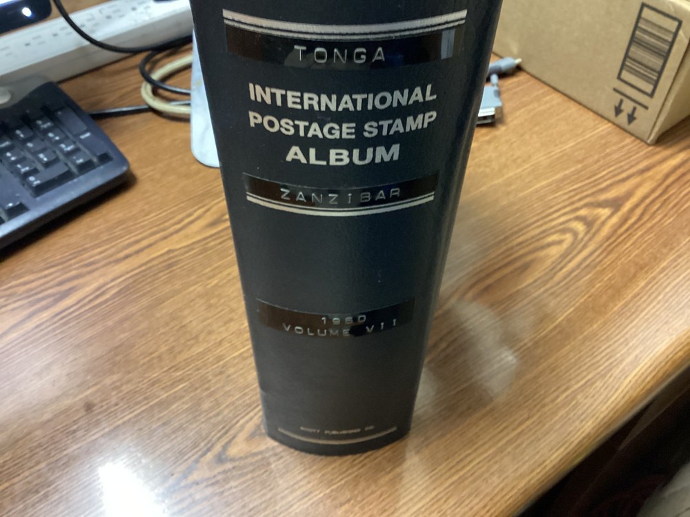 Scott Int’l Stamp Album Vol VII Tonga Zanzibar 1960 Pages Binder