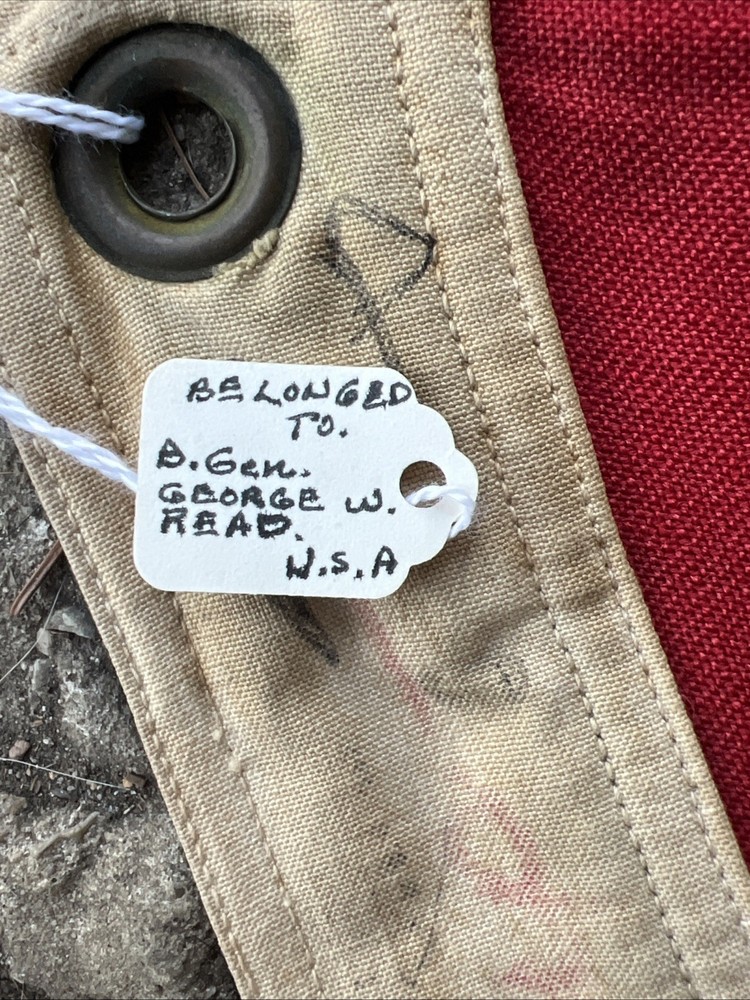 WW2 US Army Brigadier General Flag / OD Visor Hat (BB455