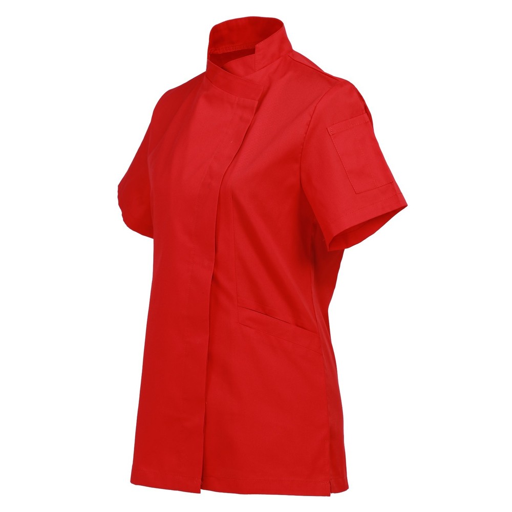 Women's Short-Sleeve Chef Coat Jacket