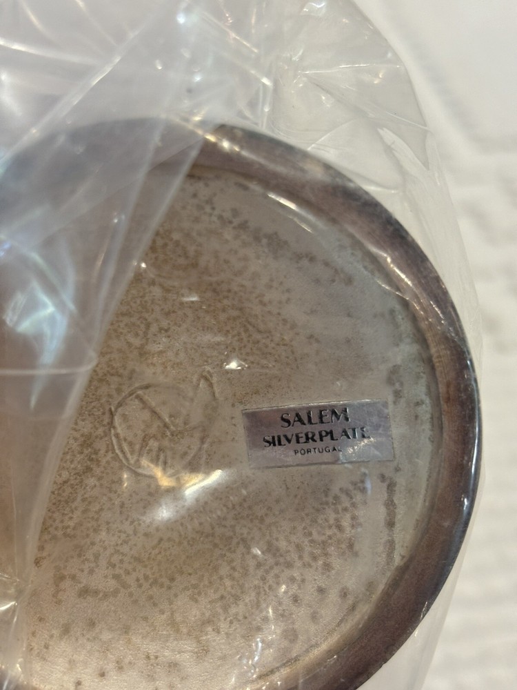 Vintage Salem Silversmiths 5” Silverplate Goblet