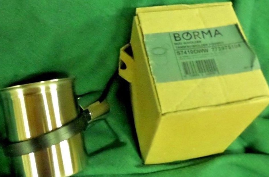 TOOTHBRUSH CUP & HOLDER STAINLESS BY BORMA