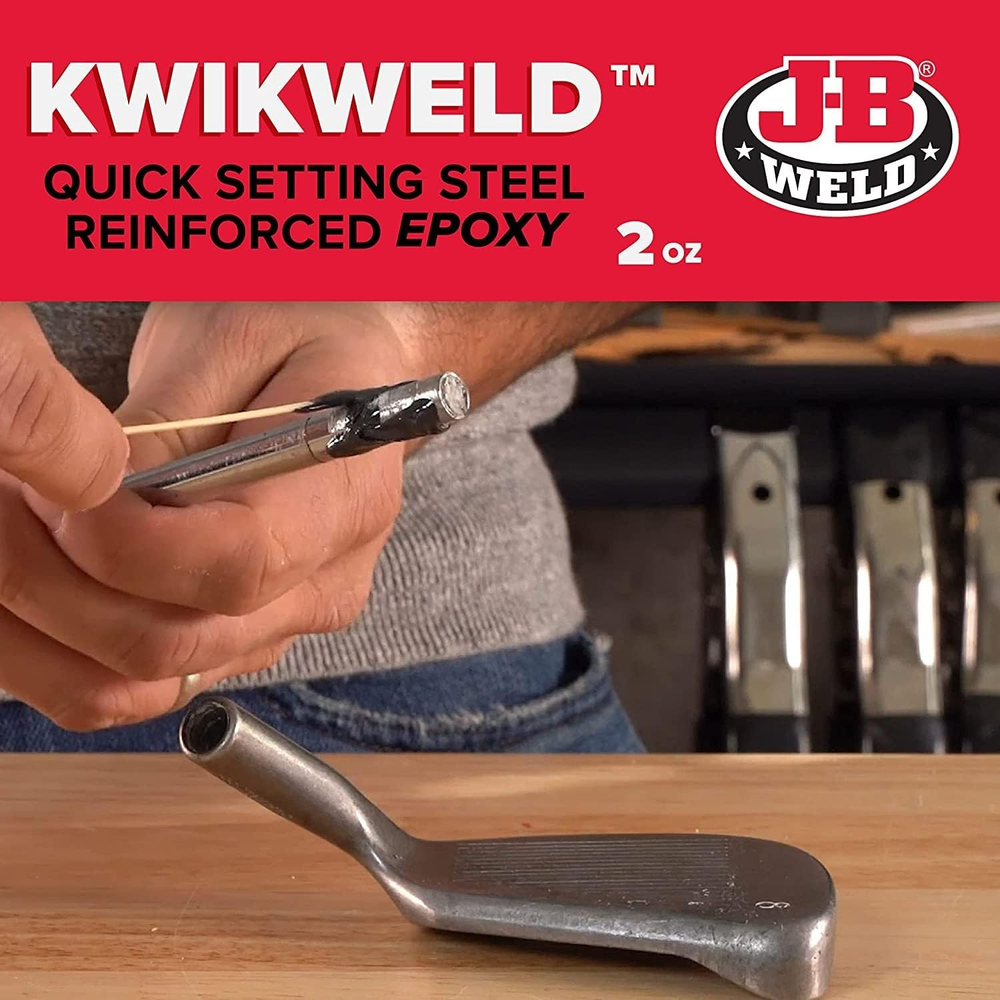 J-B Weld KwikWeld 6-Minute Set Epoxy 2-Pack Dark Grey (8276-2)