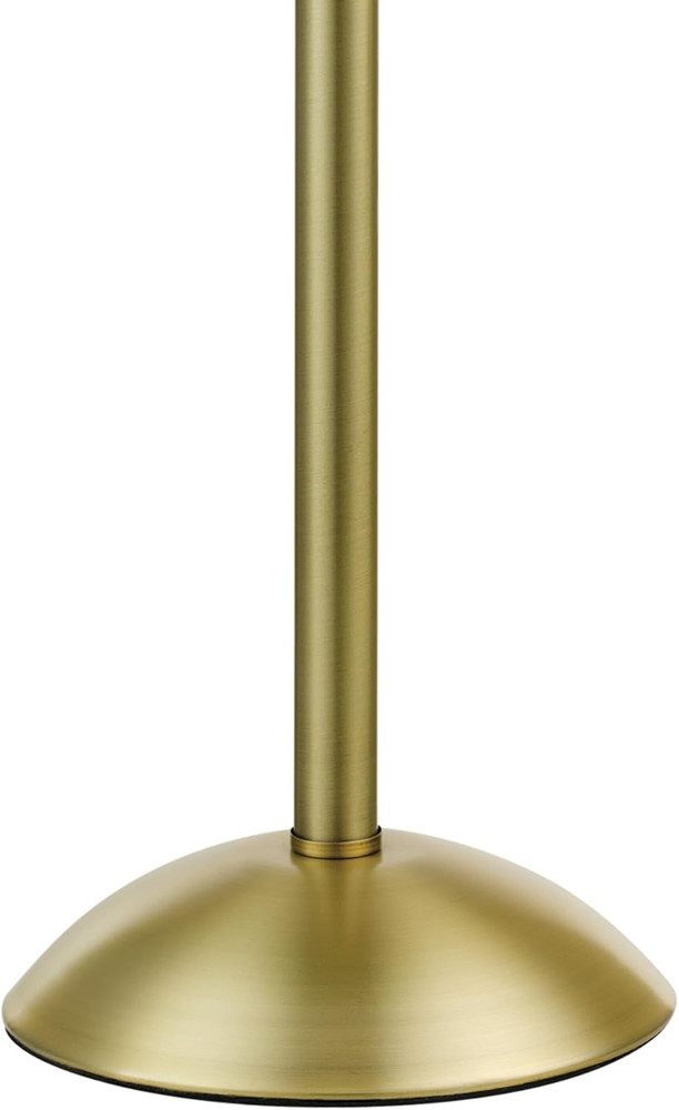 12976 Haydel 21" 2-Light Table Lamp, Matte Brass, Double On/Off Pull Chain