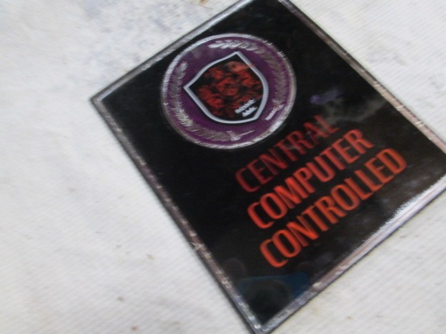Rowe Central Computer Control Decal Front Display LOOK