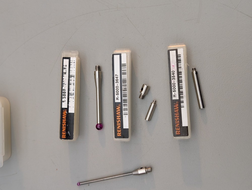 Genuine Renishaw CMM Touch Probe Disk Styli Ruby Tip Mixed Lot Datum Reference