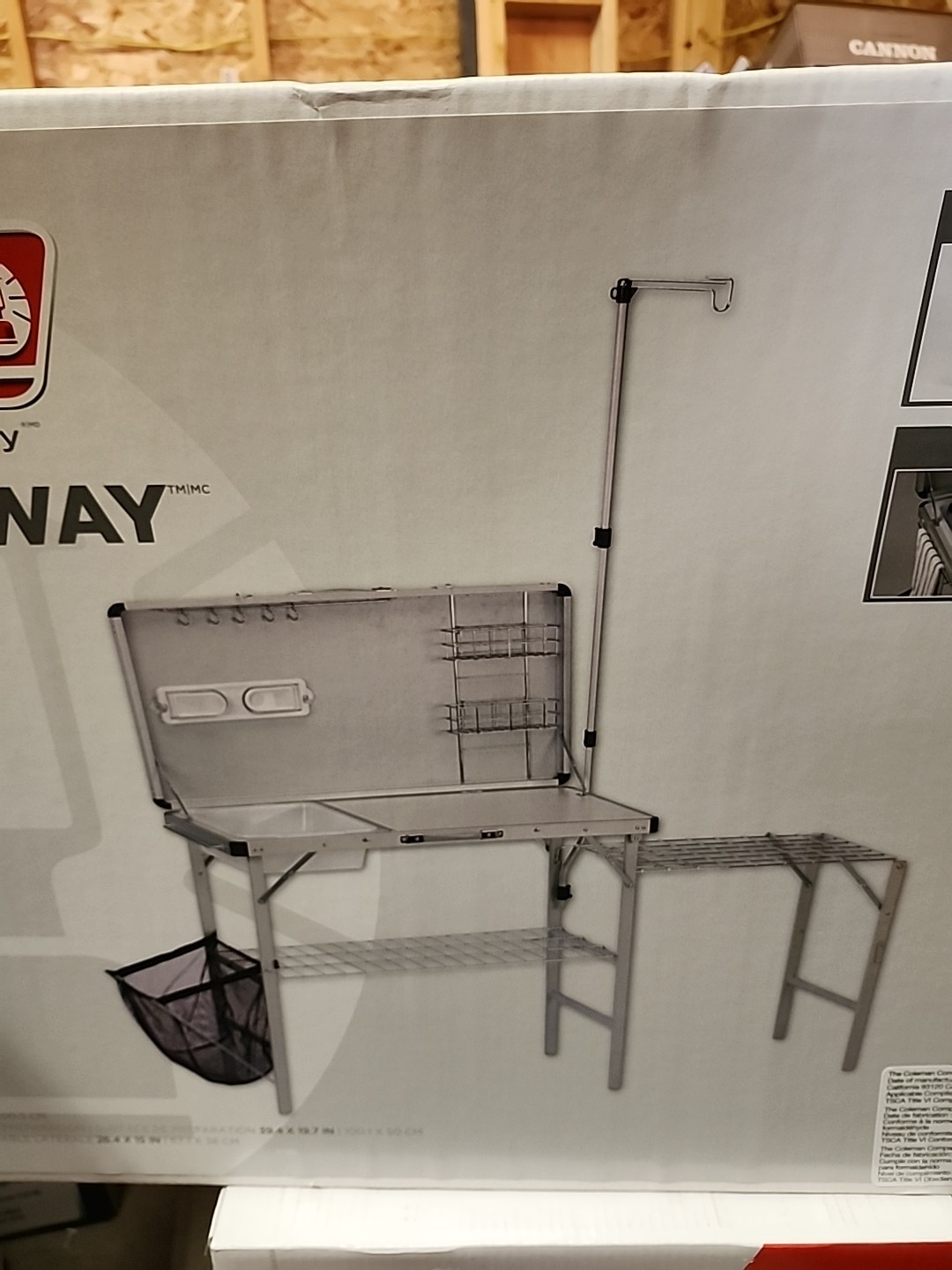 Coleman Pack-Away Folding Camp Kitchen One Color, One Size