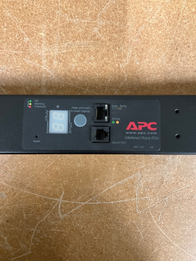 APC AP7831 Metered Rack PDU Power Strip