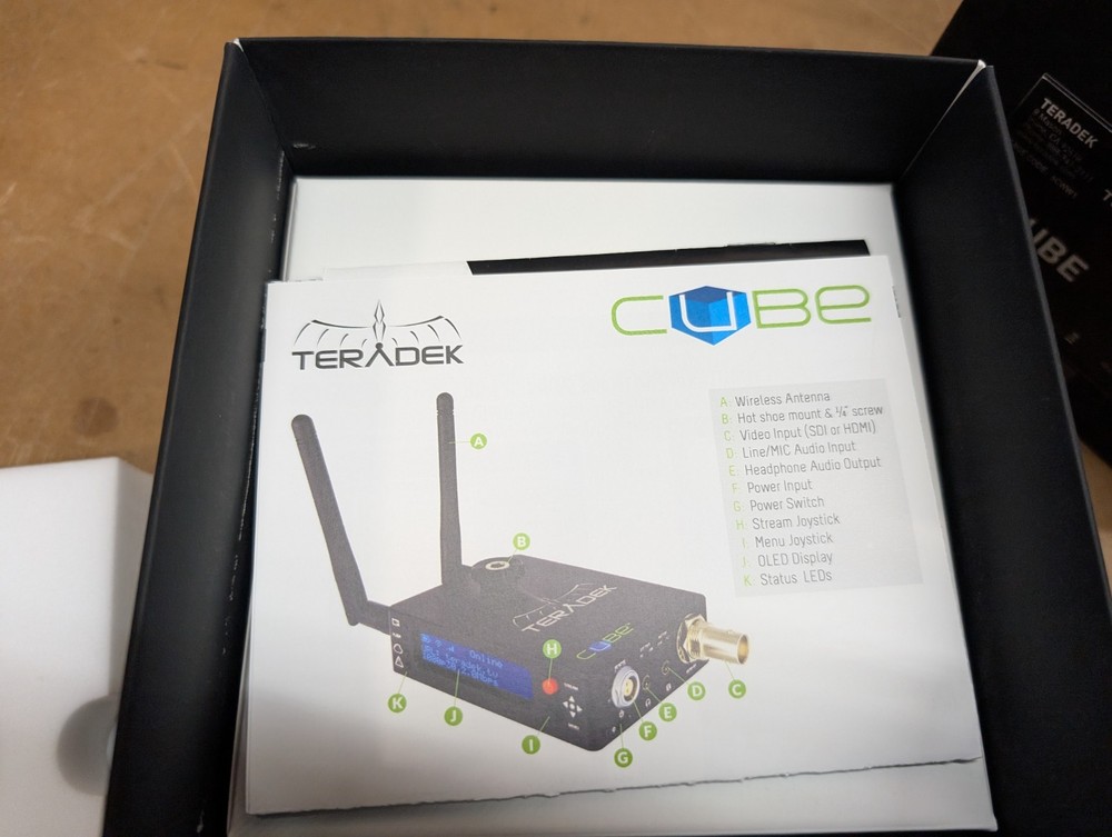 Teradek Cube 106 PoE HD-SDI Encoder 10/100 USB