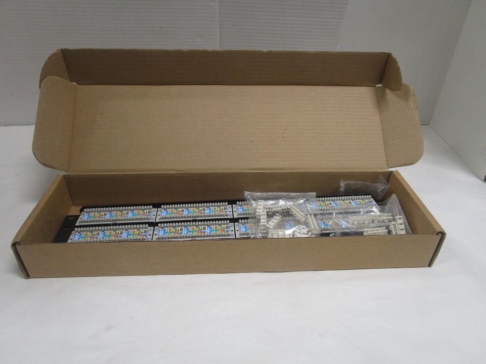 ORTRONICS TechChoice Cat6 48-Port Patch Panel OR-SP6U48 ~STSI