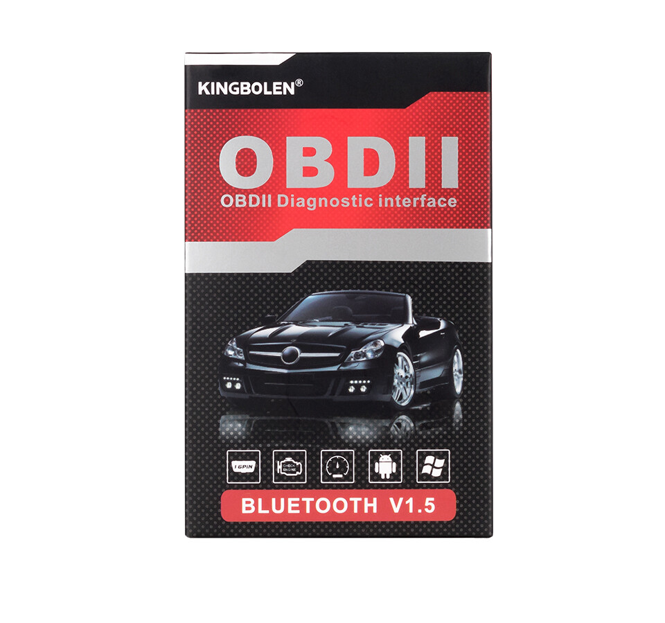 ELM327 Bluetooth V1.5 OBD2 OBDII Car Diagnostic Tool Code Reader For Android