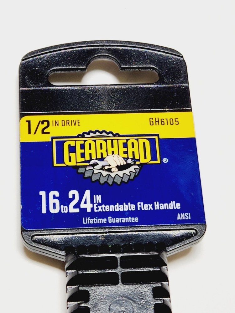 Gearhead Extendable Flex Handle 1/2"dr