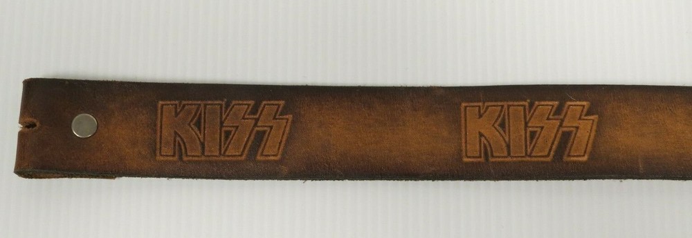 KISS VINTAGE 1970'S LEATHER BELT