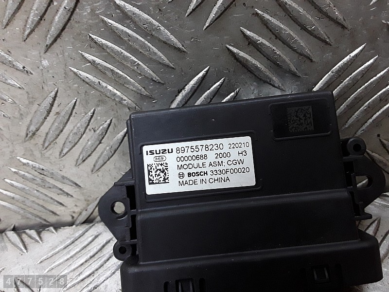 2022 ISUZU D-MAX ECU CONTROL UNIT 8975578230