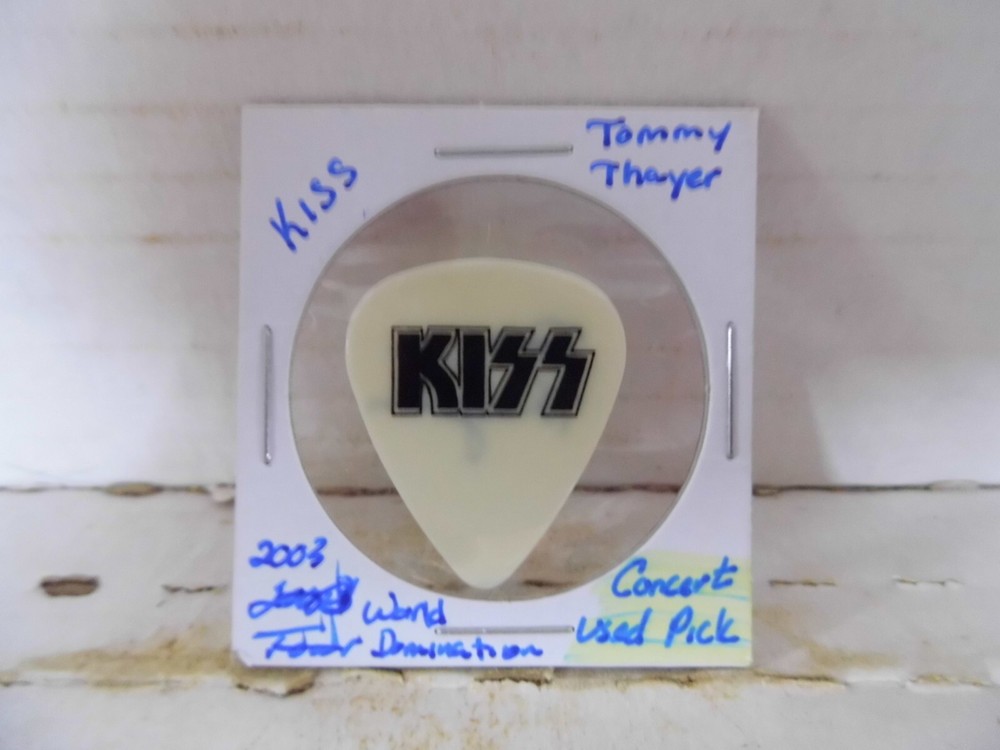 KISS "TONY THAYER" 2003? GUITAR PICK~READ DESCRIPTION #13~14
