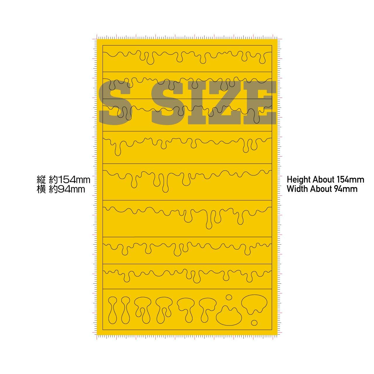 HIQ Parts Melt Masking Sticker S (3 pcs) MEL-MSK-S