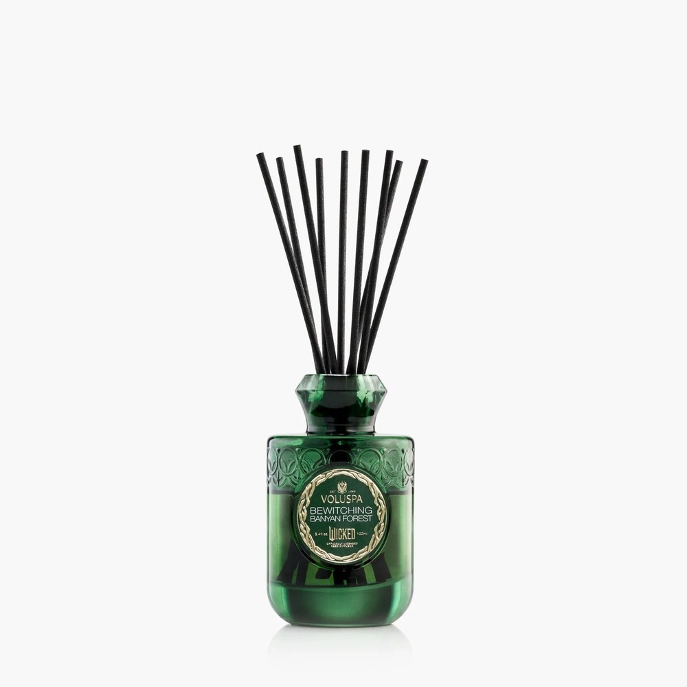 Wicked VOLUSPA Bewitching Banyan Forest Reed Diffuser NIB Universal Studios