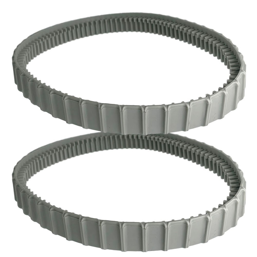 Compatible Replacement Tracks for Various Pool Cleaners Grey Rubber (2pcs)