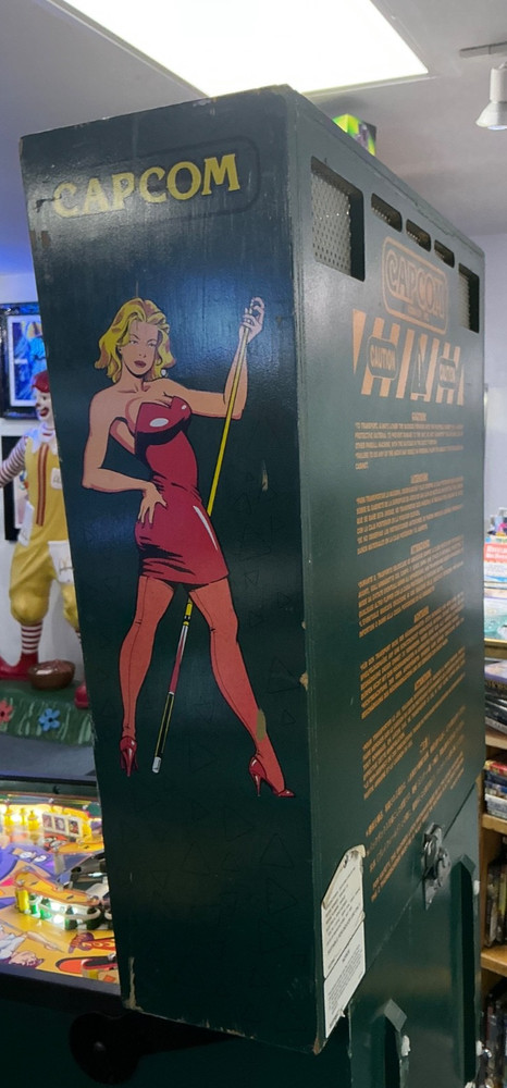 Refurbished Capcom Breakshot Pinball Machine Pool Themed