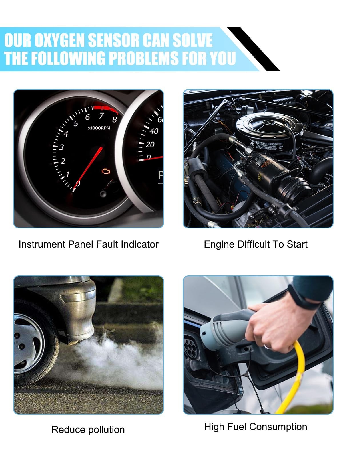 2PCS Downstream Oxygen Sensor O2 for Nissan Titan Armada Infiniti QX80