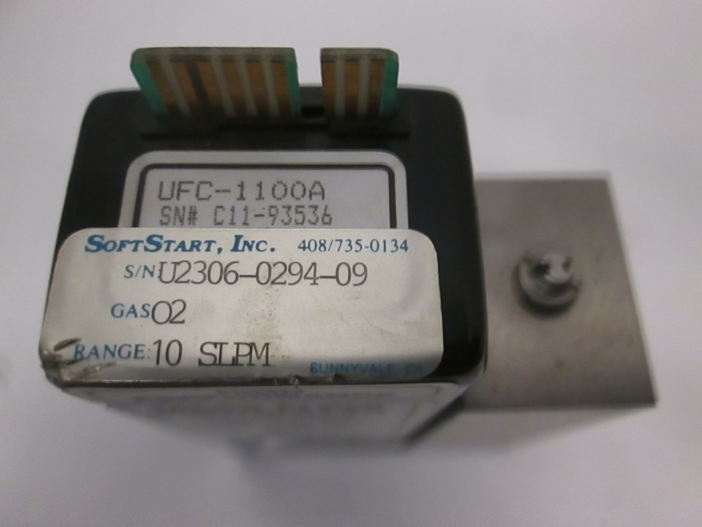 Unit UFC-1100A, Mass Flow Controller, 10 SLPM, O2, Used