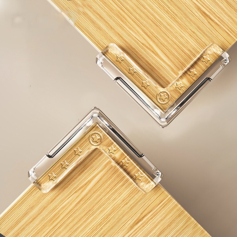 12Pcs Corner Protectors Table Corner Protectors ( Star-shaped, Clear)