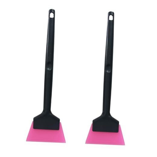2 Pack Long Handle Small Squeegee for Vinyl Wrap Window Tint Kit, 2Pcs Long