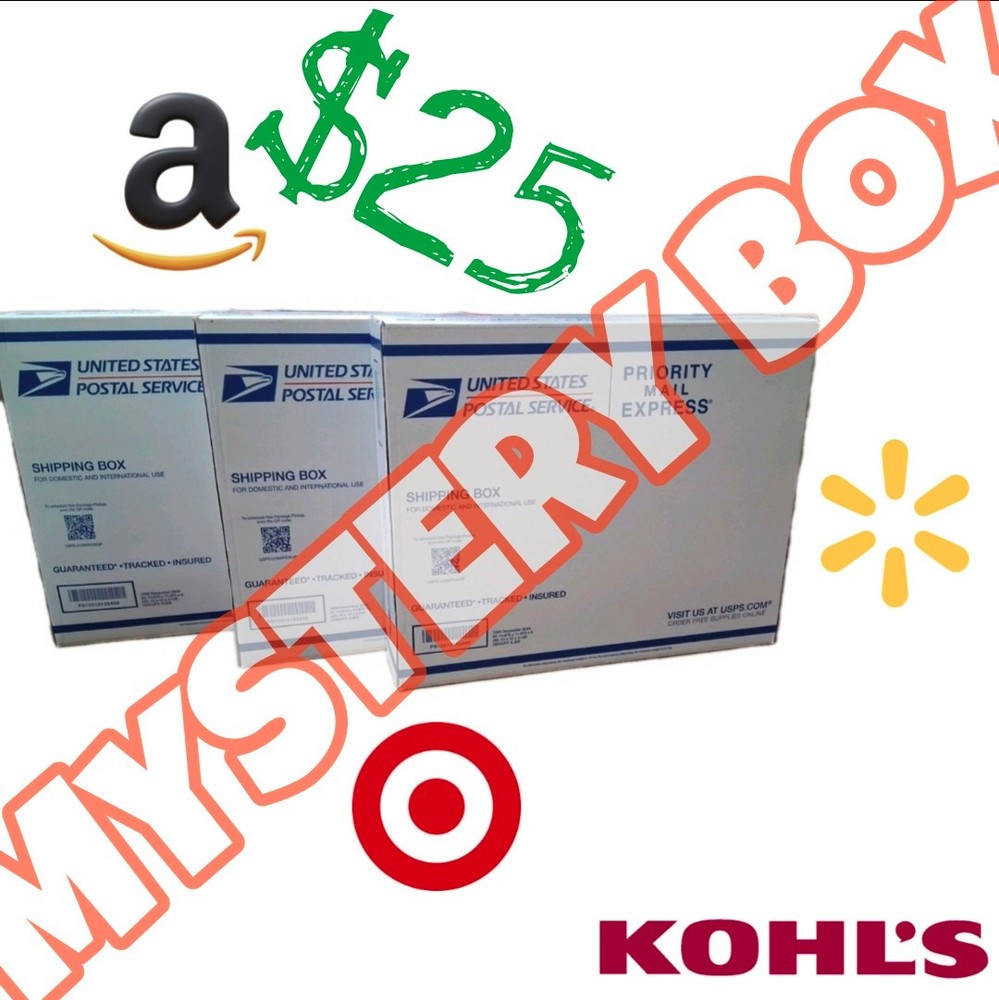 $25 Mystery Return Box | Mixed Electronics, Tools, Home Goods | Amazon | Target