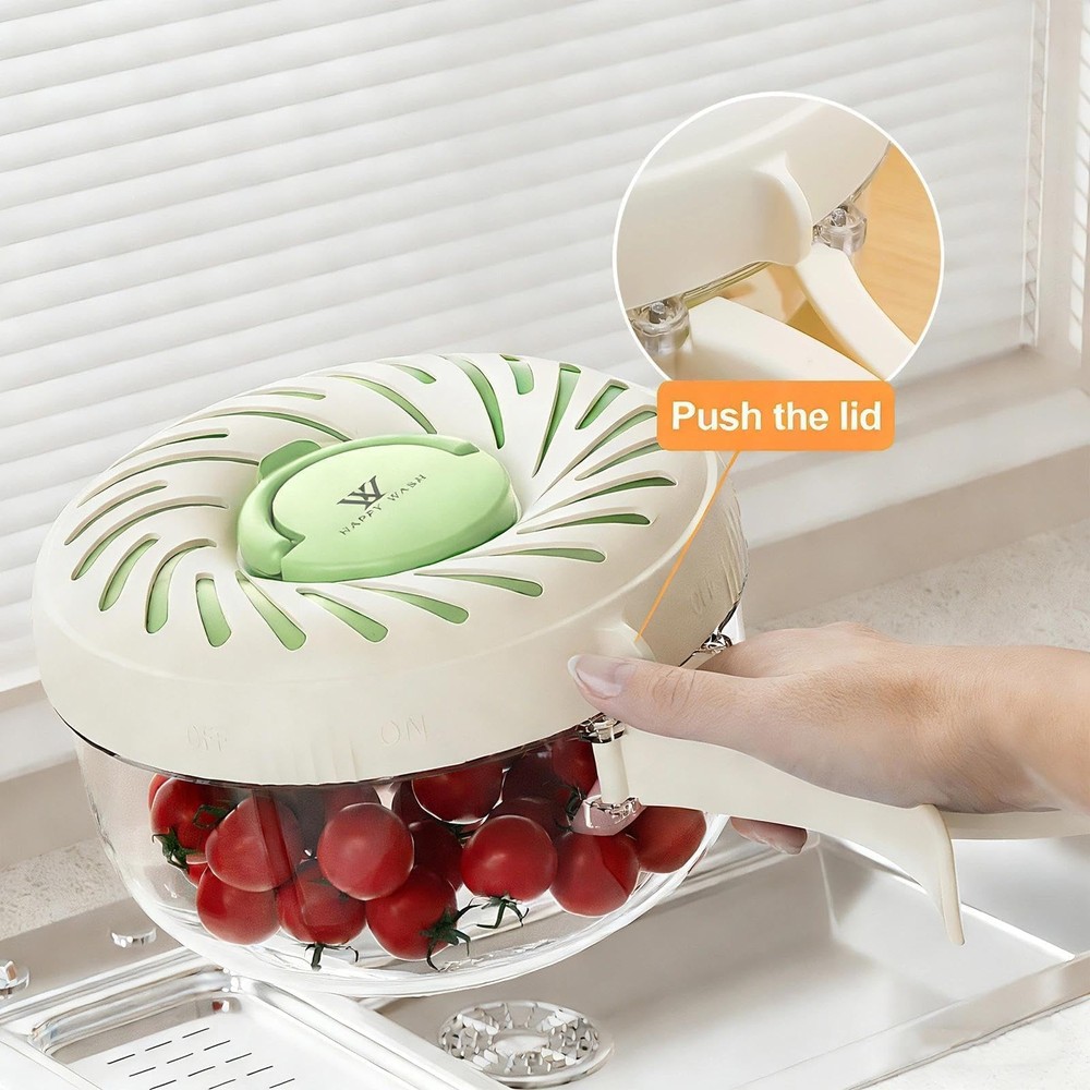 Fruit Storage Containers with Ice Tray - Strainers & Colanders 2-in-1 Fruit a...