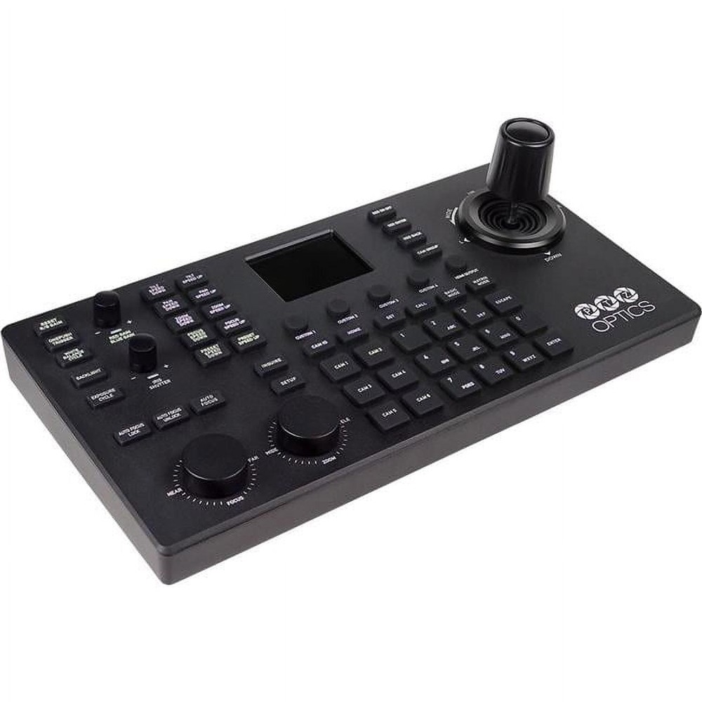 PTZOptics SuperJoy 28 PTZ Power-Over-Ethernet Camera Joystick Controller, Black