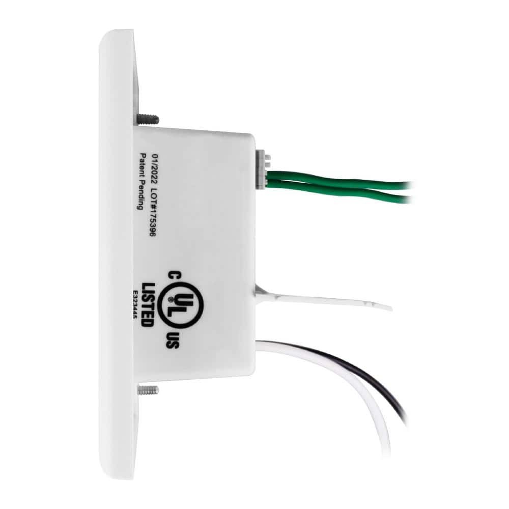 Wired Single-Gang Electronic Door Chime Kit with Lighted Button