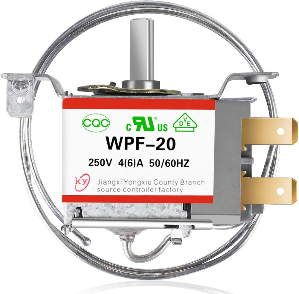 Mini Fridge Thermostat, Universal WPF-20 Freezer Thermostat Controller 2pin