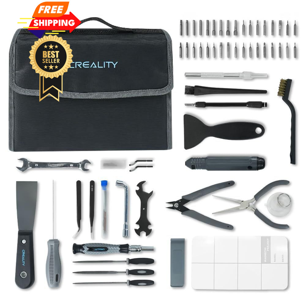 Creality 3D Printer Tool kit, 74 Pcs Accessories for Black
