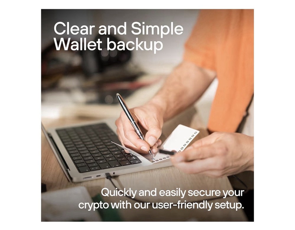 TREZOR SAFE 3 Passphrase & Secure Element Crypto Hardware Wallet Solar Gold