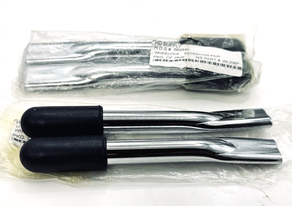 4pcs Universal Wheel Lock Extension 6" 2 Per Package WL306P