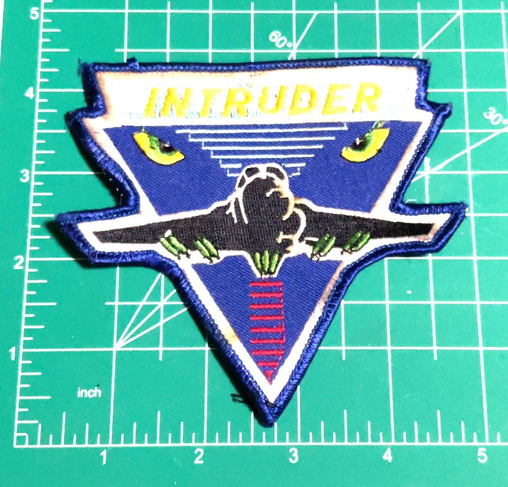 1960s 70s USAF Air Force A-6 Intruder Squadron Patch
