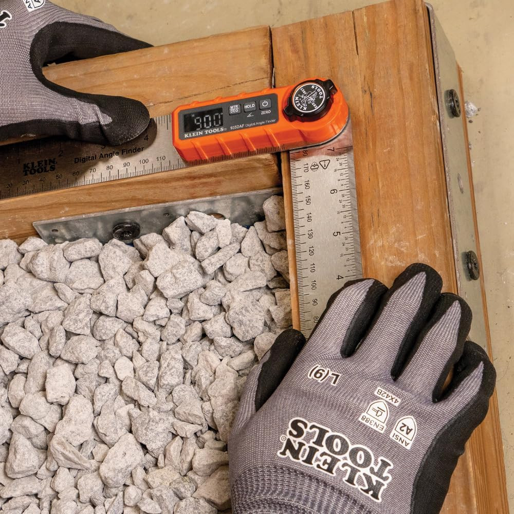 935DAF Digital Angle Finder, Precision Measurements, Miter Saw Protractor Angle