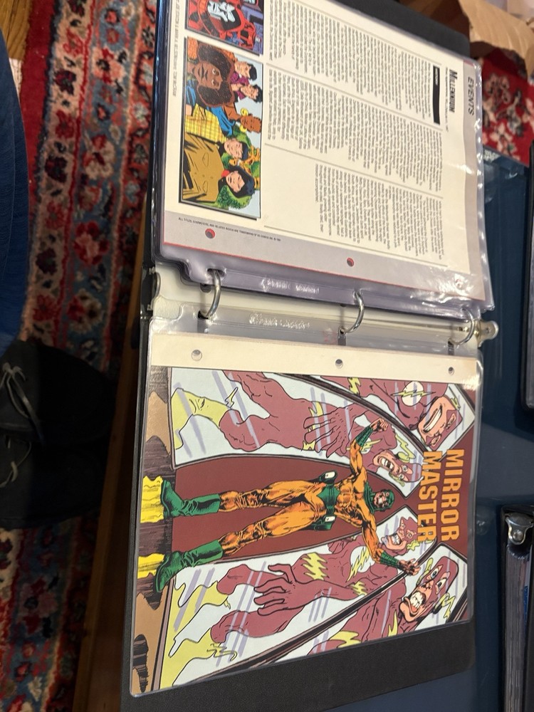 Comic Book Bio Binders