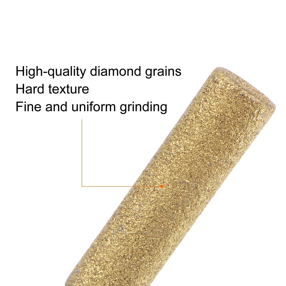 12 x Diamond Coated Chainsaw Sharpener Bits 7/32" Chain Saw Grinder
