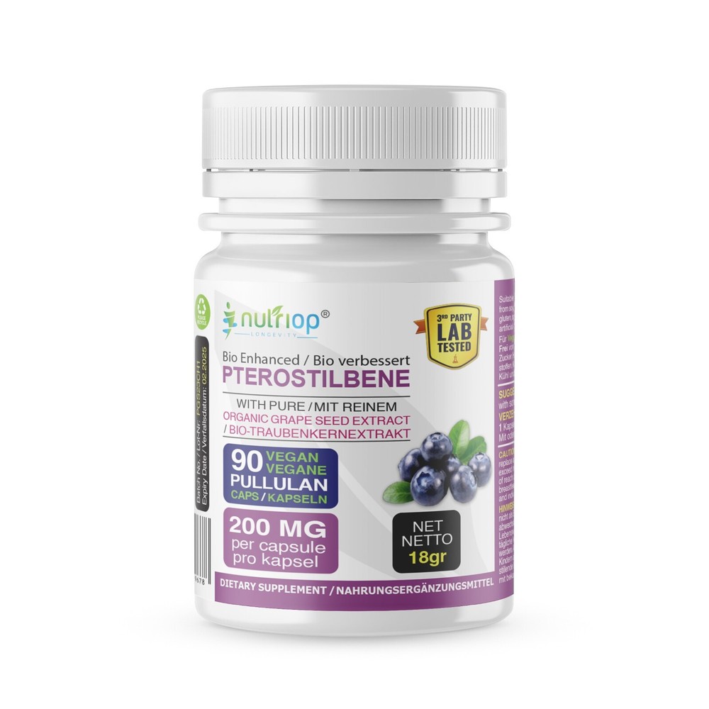 Pterostilbene Extreme - 100mg Capsules (x90)